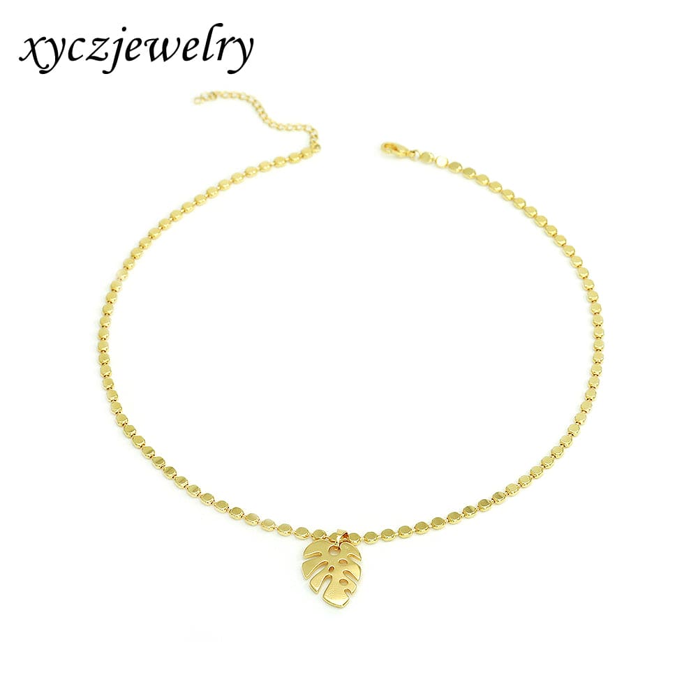 Colar Choker Folha XYN101042