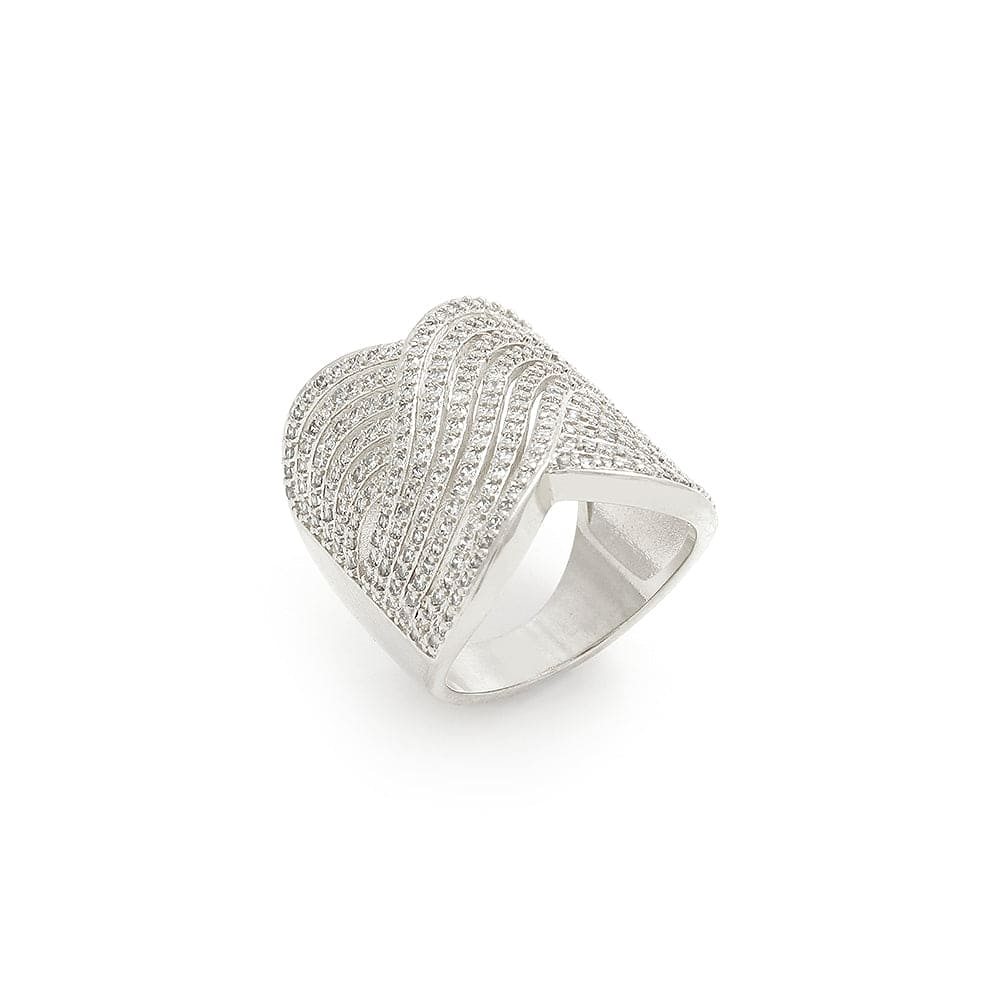 Anel Linhas Trançadas XYS100435 ring