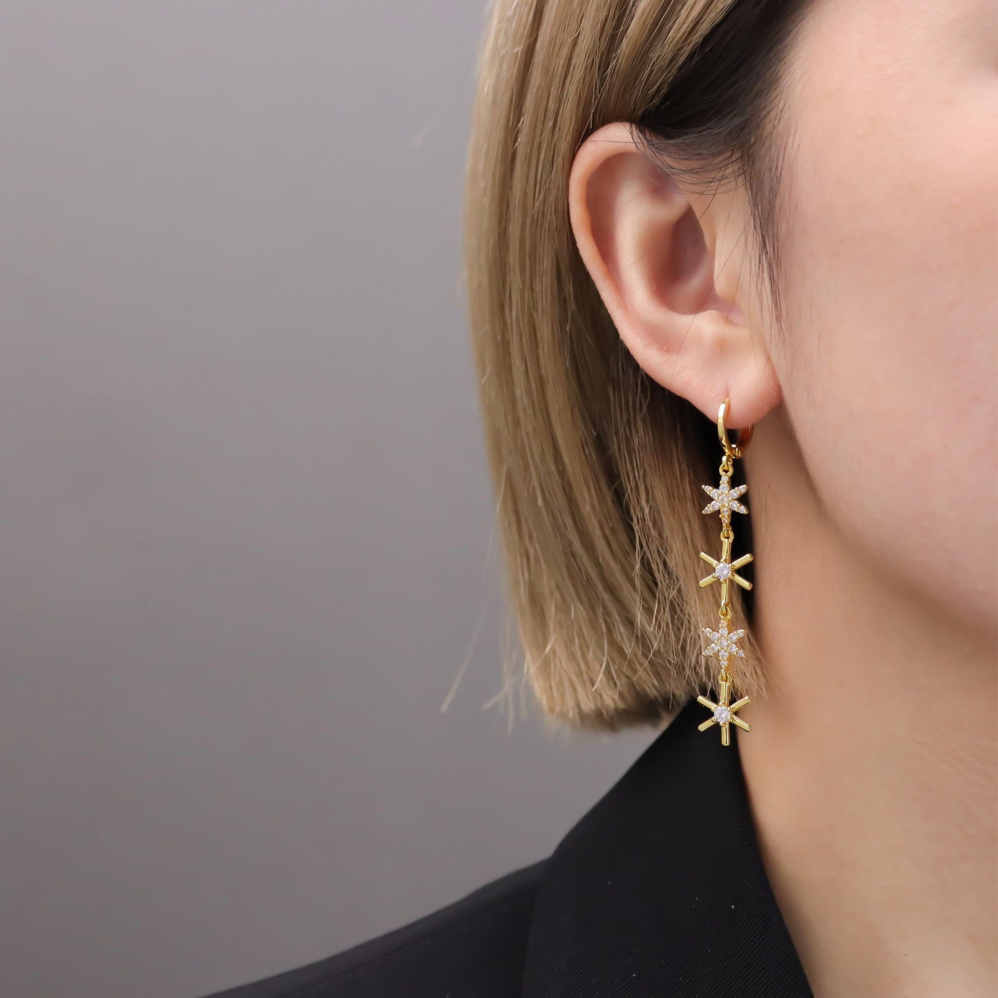 DESC- Brinco Estrela XYE104565 earring