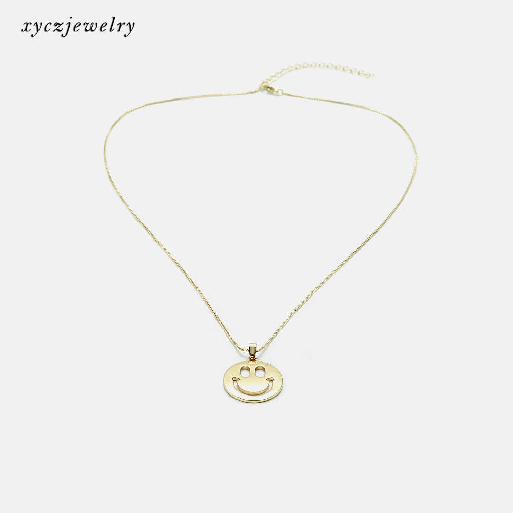 DESC-Colar Smile XYP101709 吊坠+链条