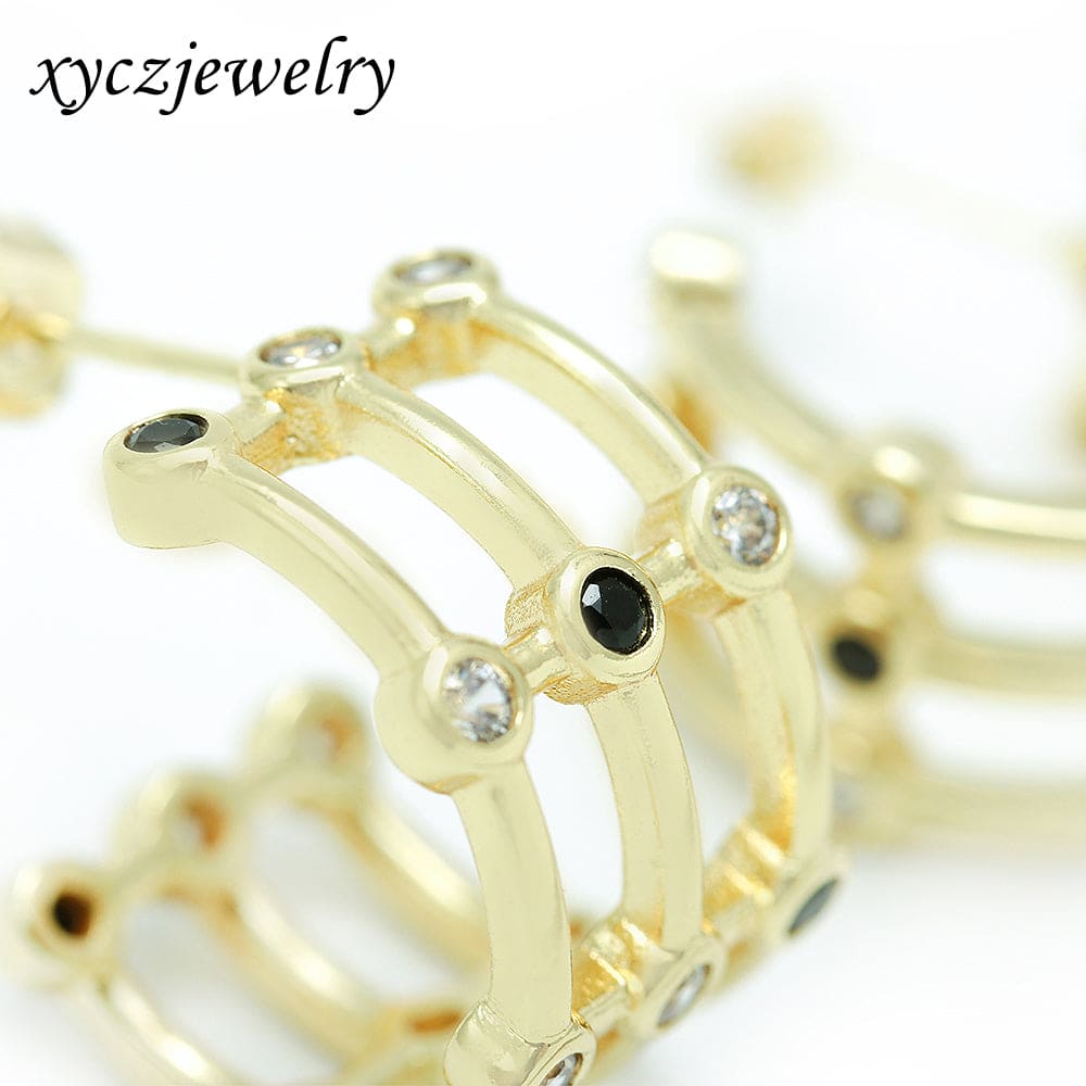 Argola 3 Fileiras XYE104119 耳环