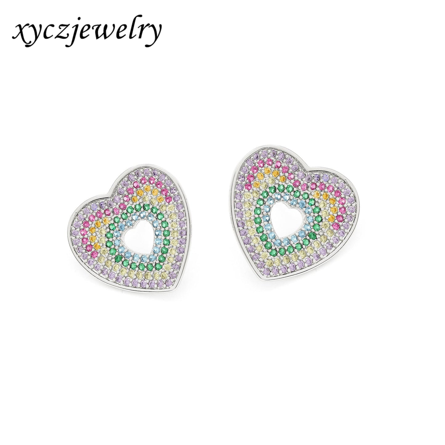 Brinco Coração Luxo XYS101128