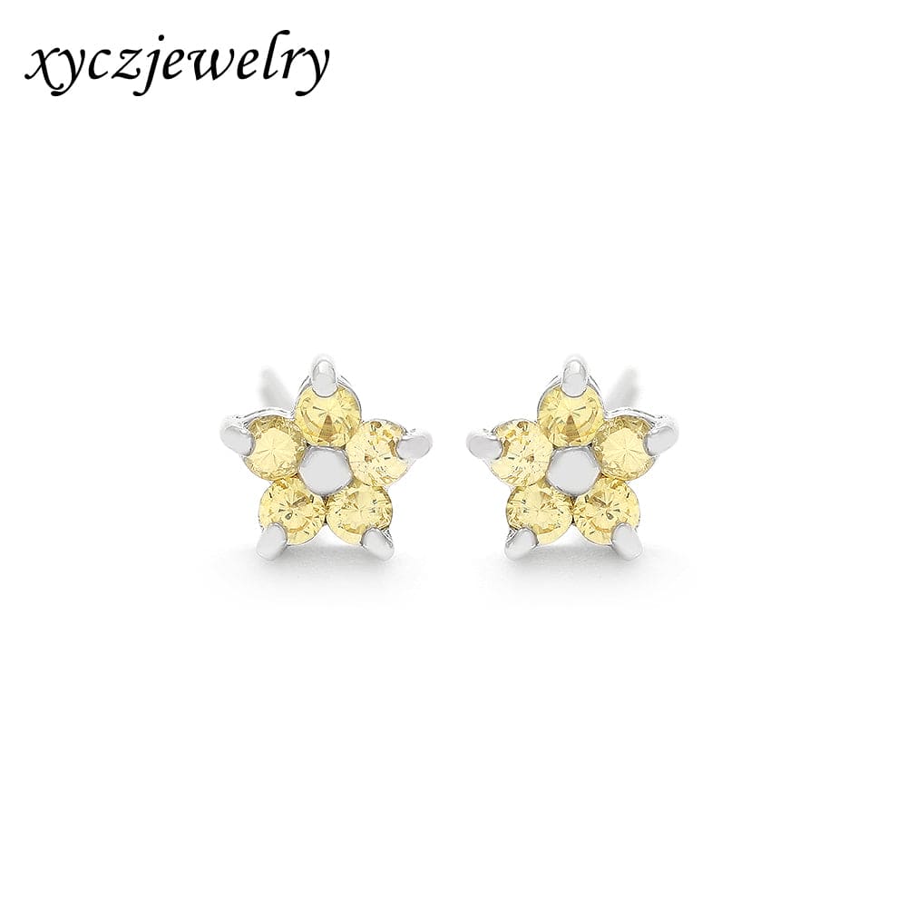 Brinco Flor Delicada XYE180927 earring
