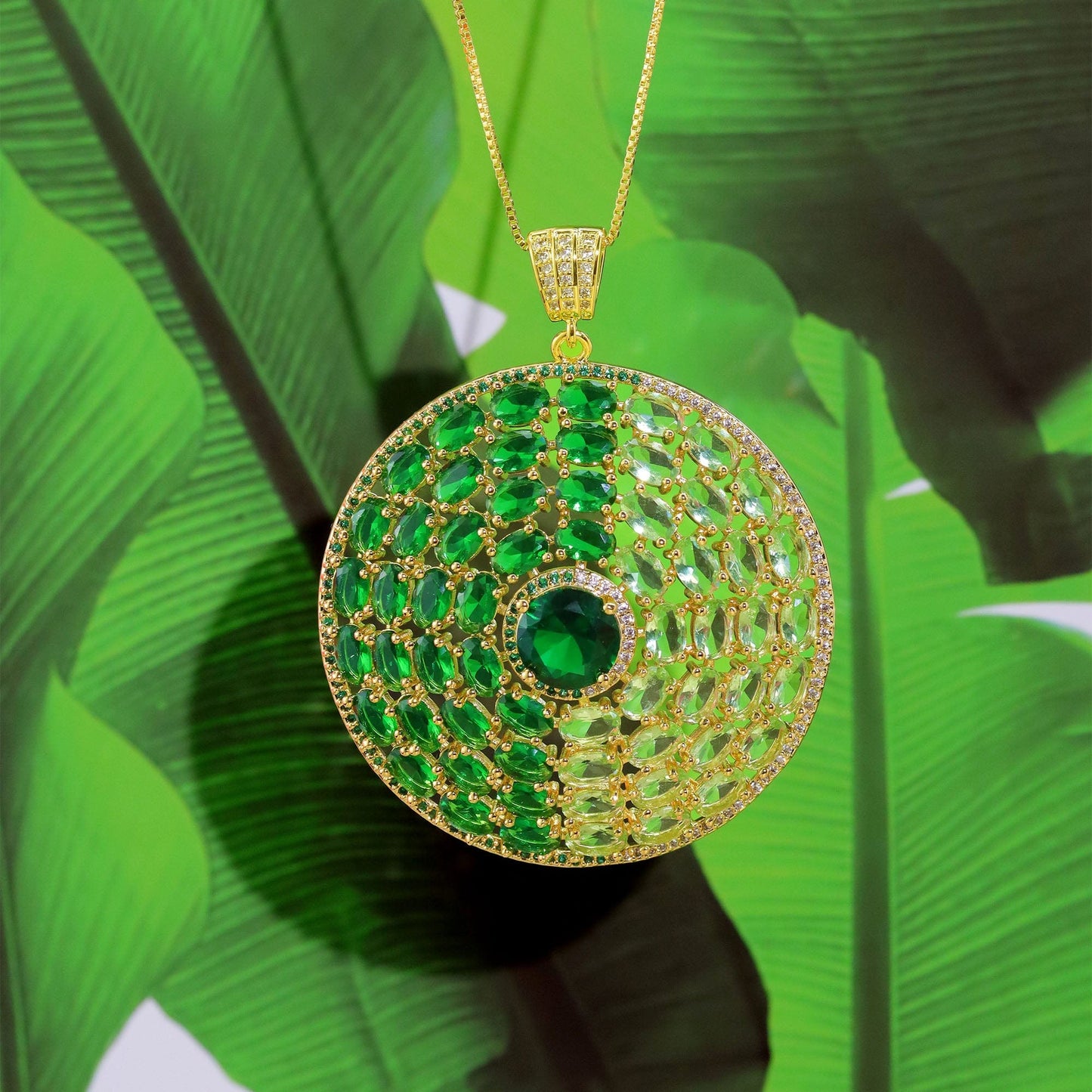 Coalr Mandala XYS100892 necklace