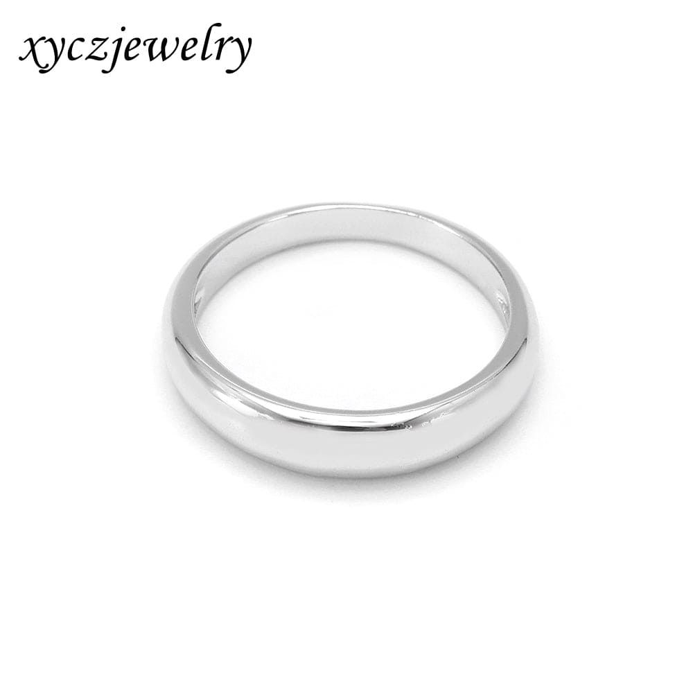 Aliança lisa semijoia no atacado