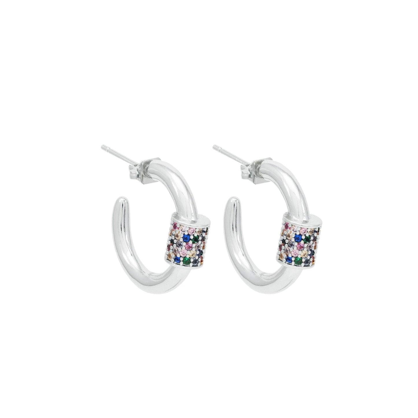 DESC-Meia Argola Colors XYE104586 earring