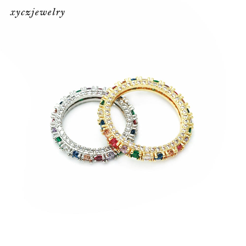 Anel fino Colorido XYR103209