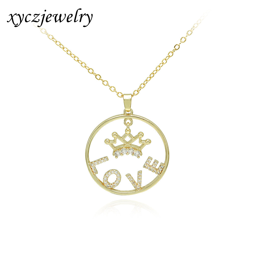 Colar Love Cravejado XYN101009