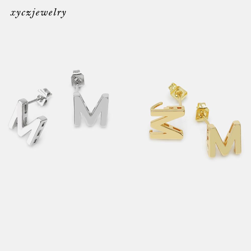 Brinco Iniciais A a Z liso XYEJ100464 VENDIDO SEPARADAMENTE