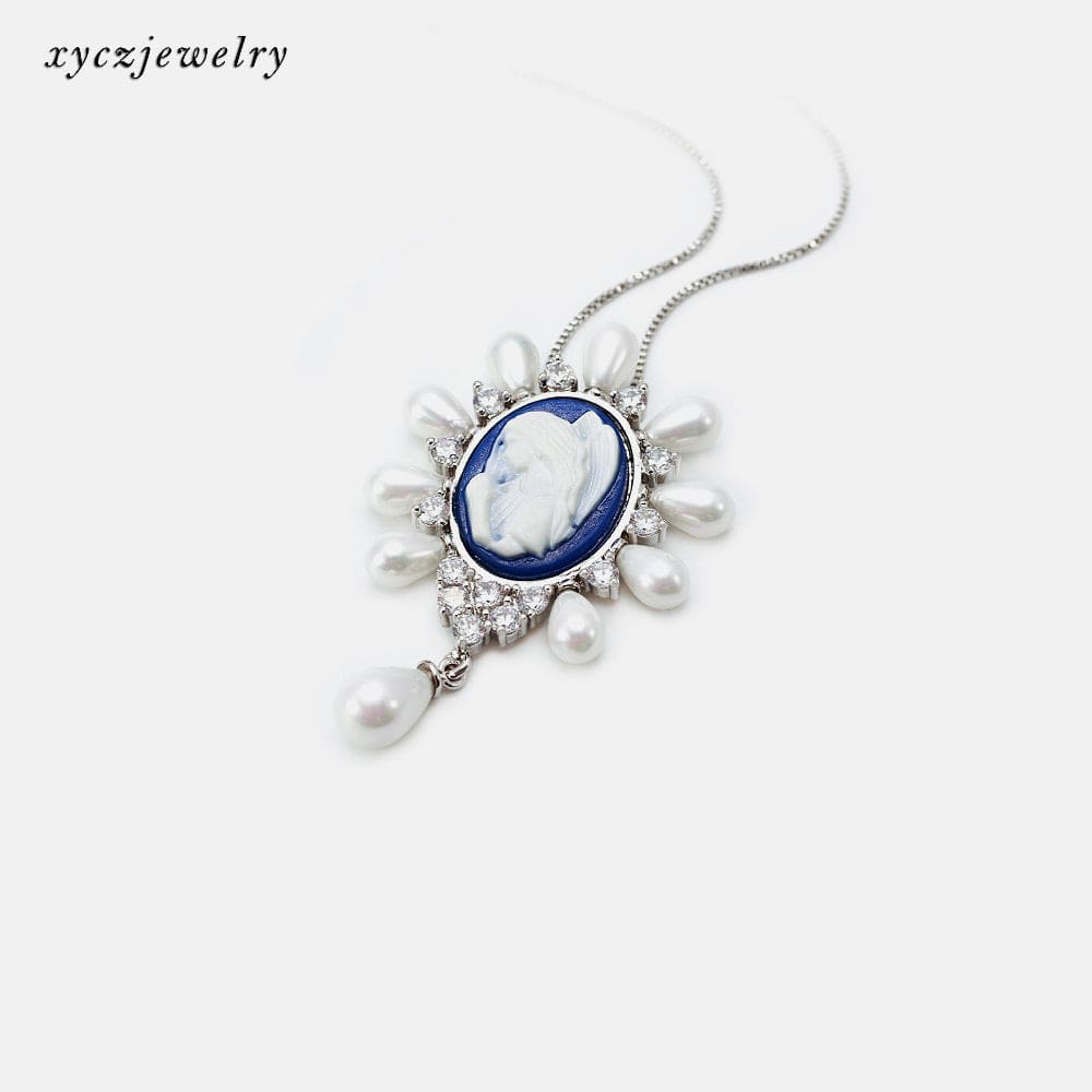 Colar espelho mágico XYN100365 吊坠+链条