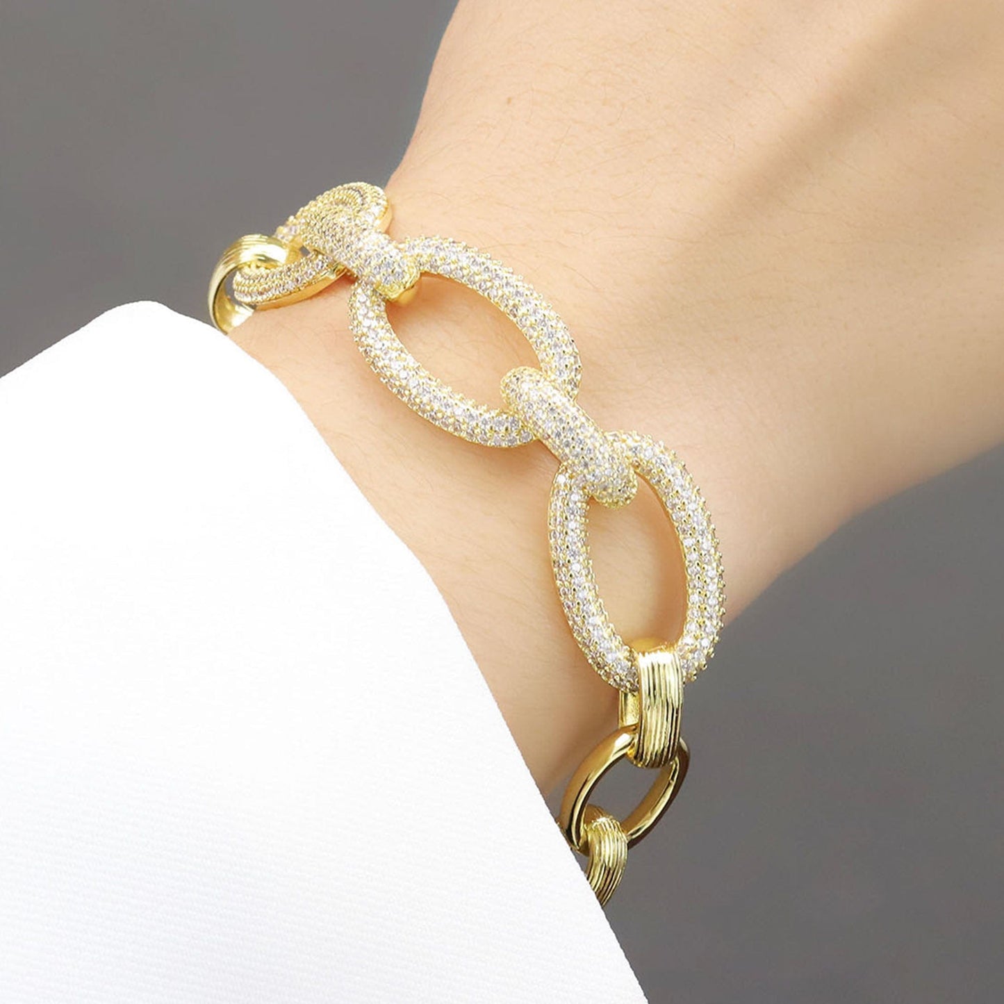 Pulseira elos Luxo XYH100710