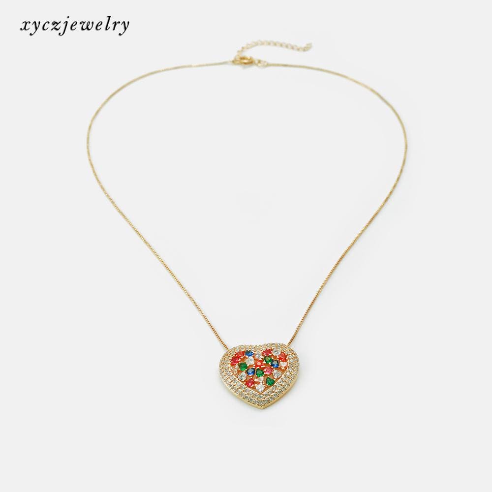 Colar Coração Feliz XYS101048 VENDIDO SEPARADAMENTE