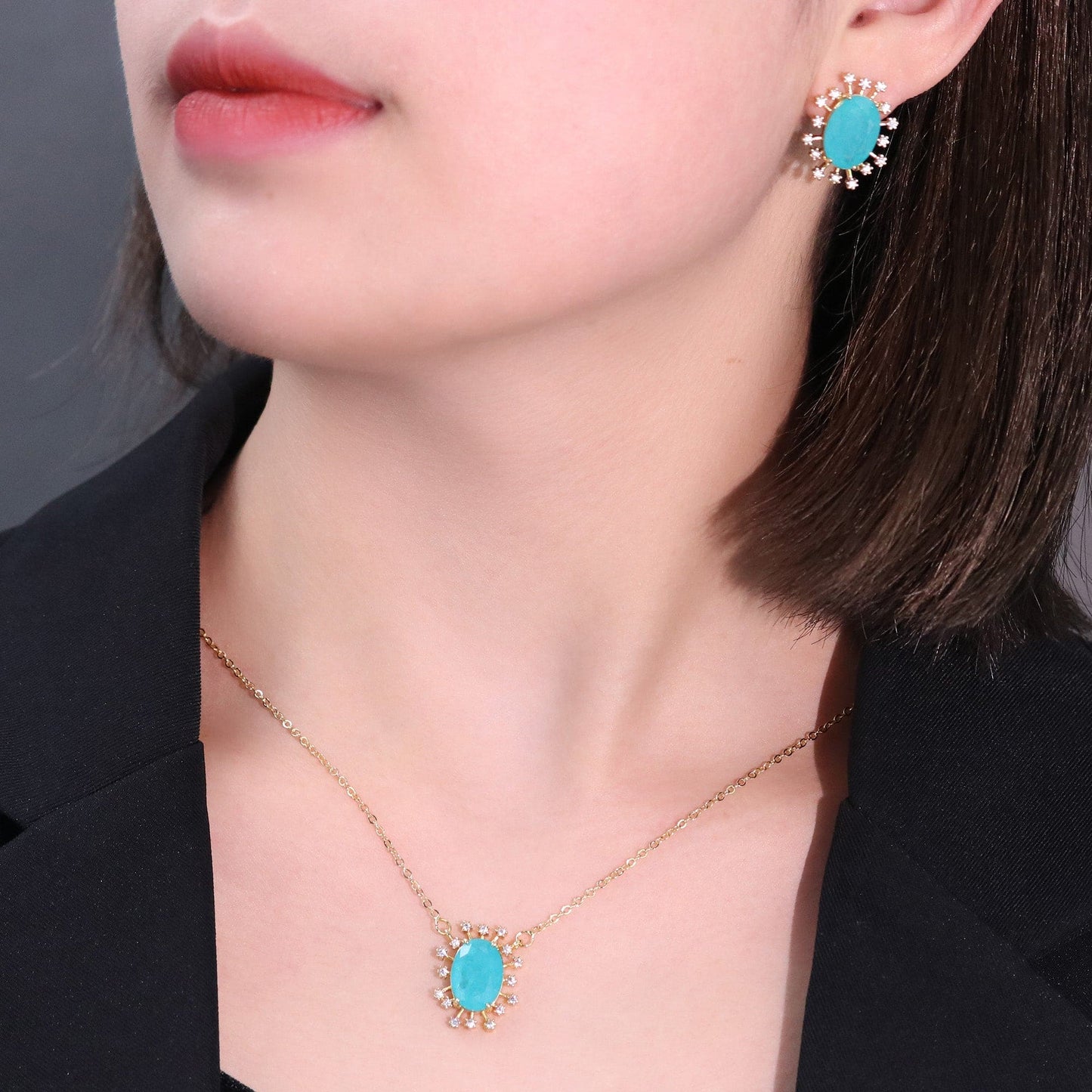 Colar Espelndor Fusion Oval XYS101188