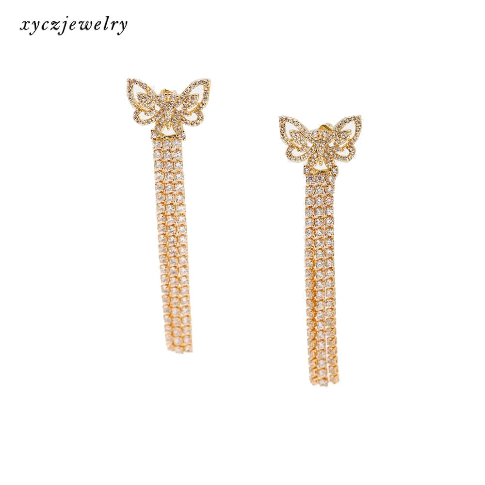 Brinco Borboleta com Cauda XYE101256 VENDIDO SEPARADAMENTE