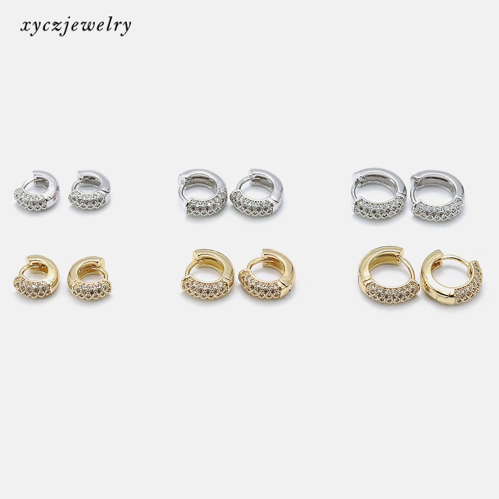 Trio de argolas XYE101954 earrings set