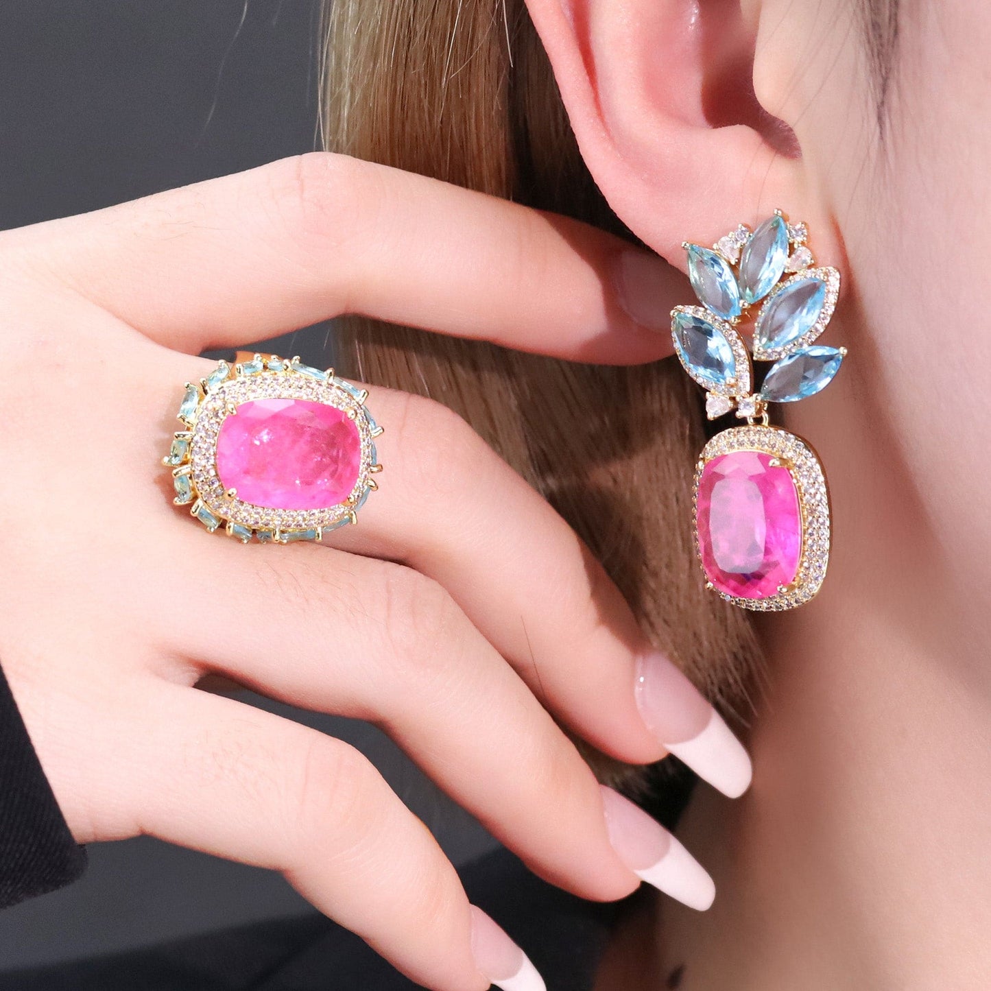 Anel Fusion Oval Desejo XYS101184