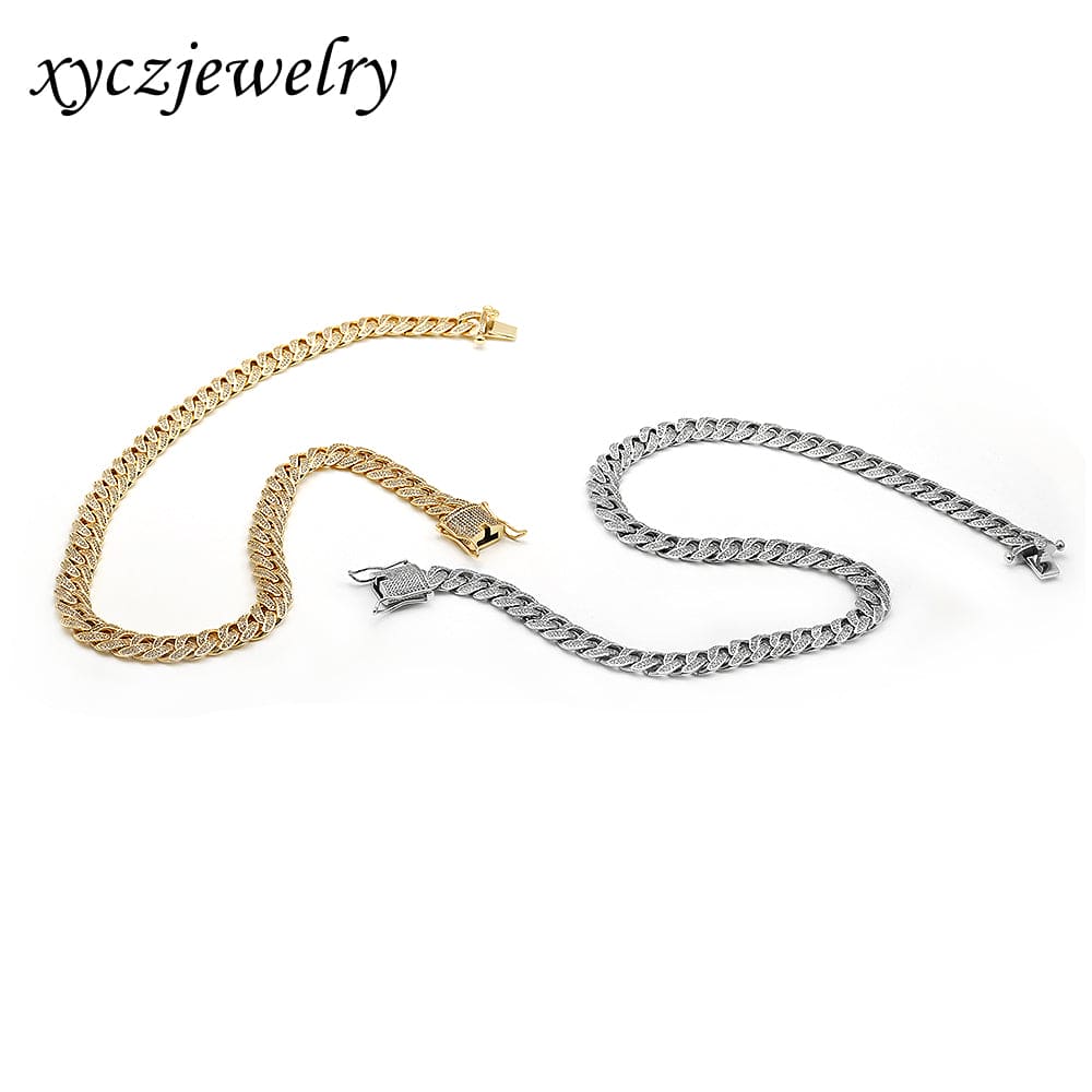 Colar Ice cravejado Zircônia 5A A0030 necklace VENDIDO SEPARADAMENTE