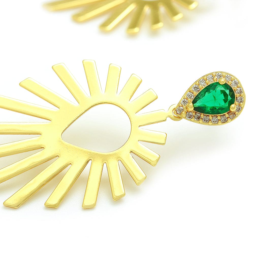 Brinco Gota e Folha XYE104388 earring