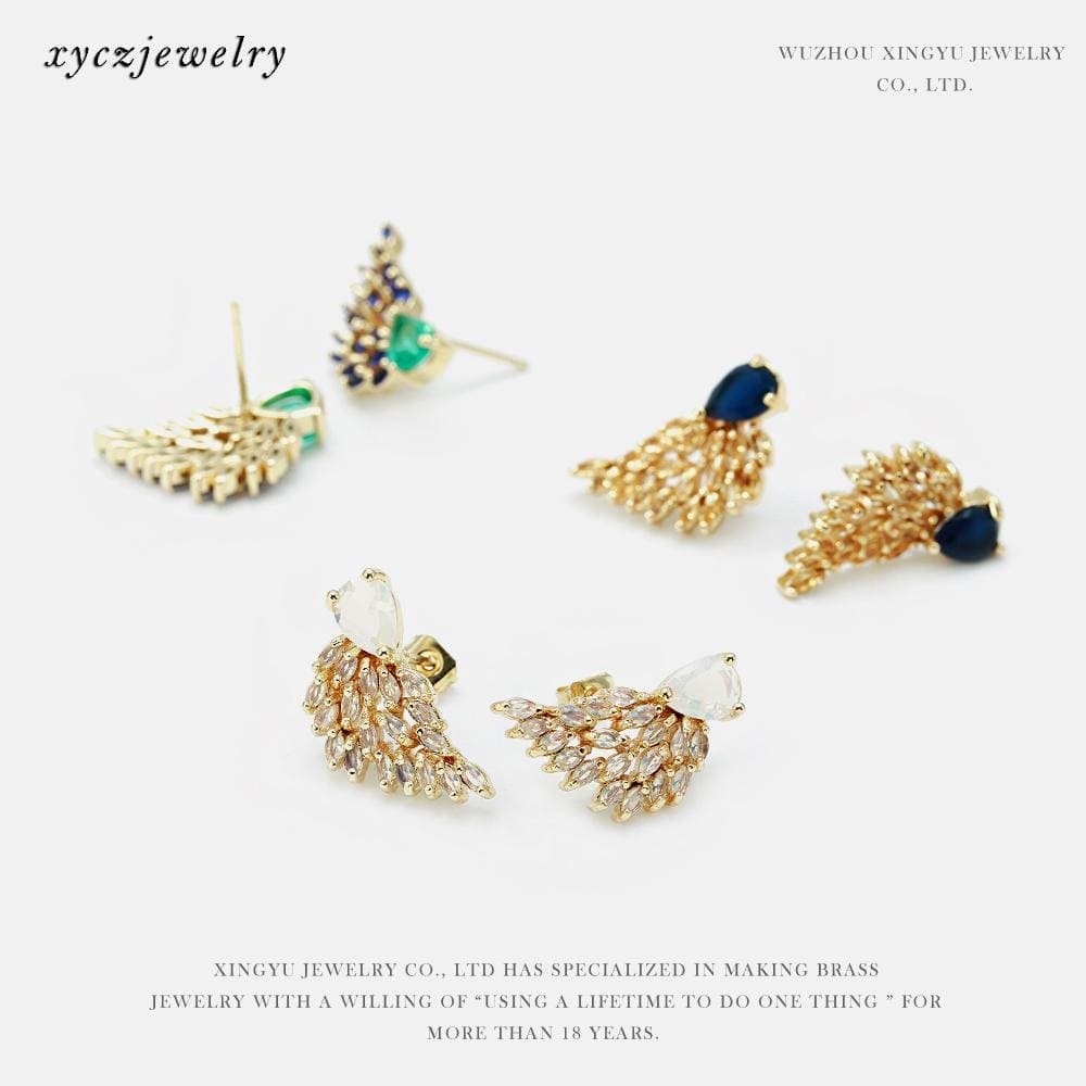 Brinco de asas XYE102364 耳环