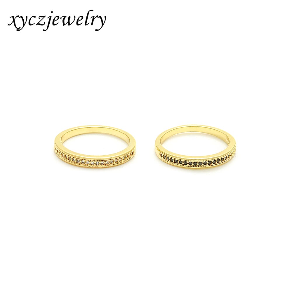 Anel Meia Aliança XYR102247-2 戒指 ring