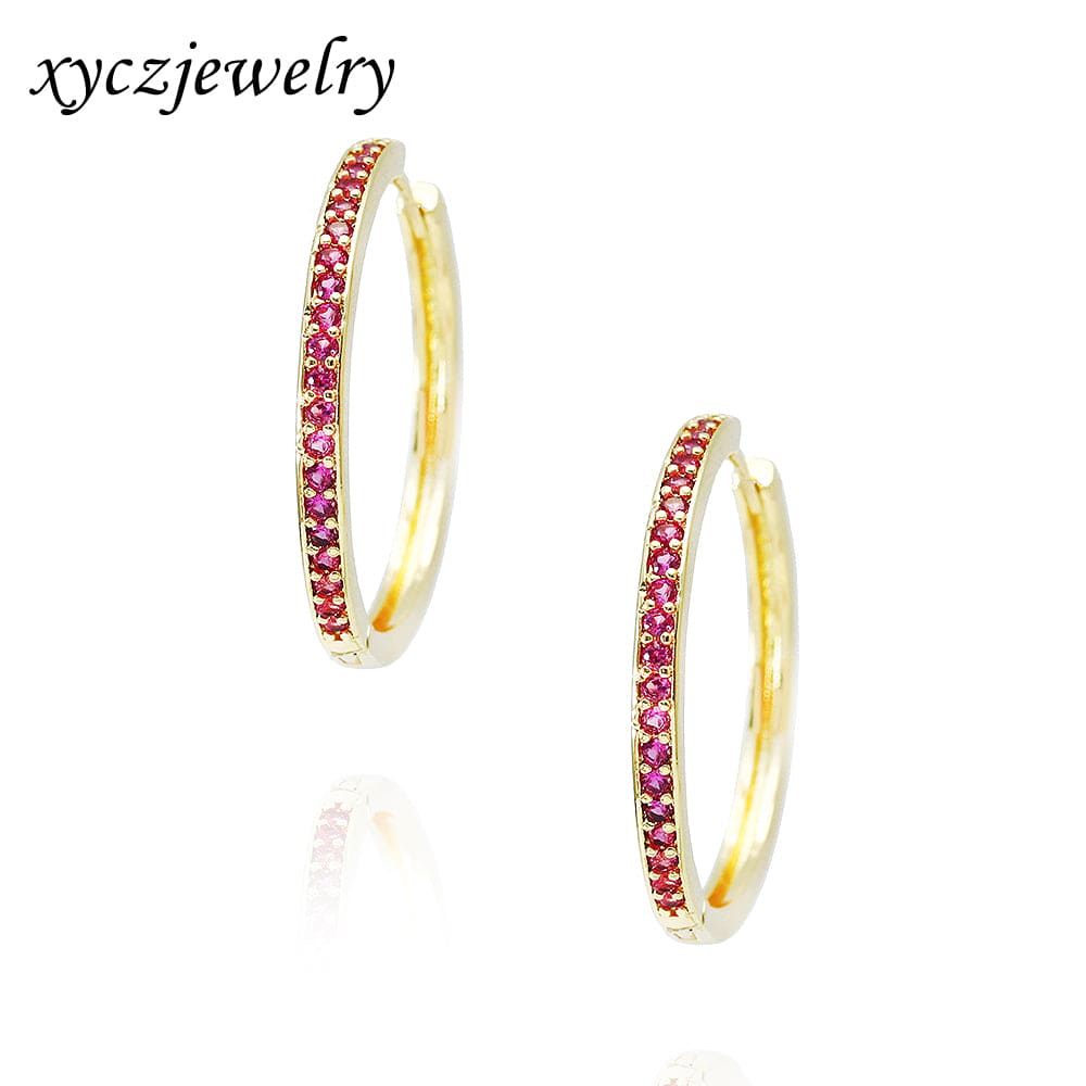 Brinco Argola"M" Fina XYE101748