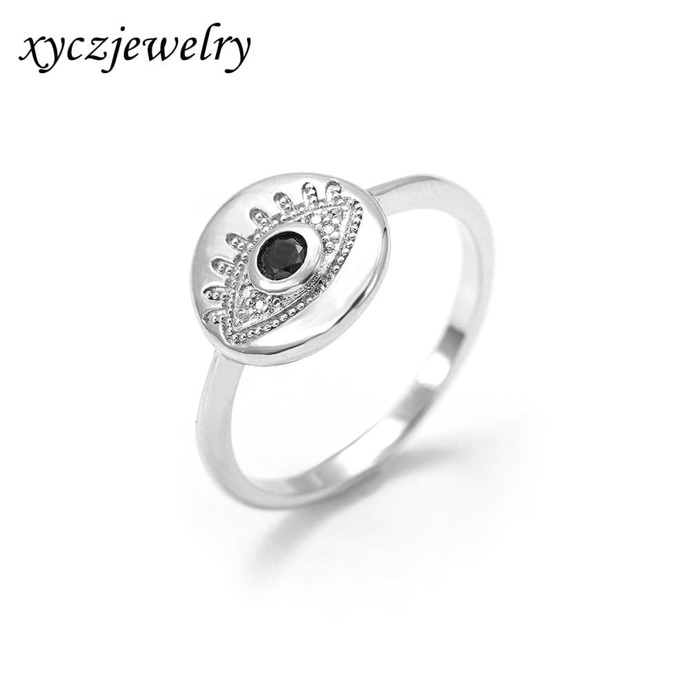 DESC - Anel Olho Grego Cravejado XYR102635