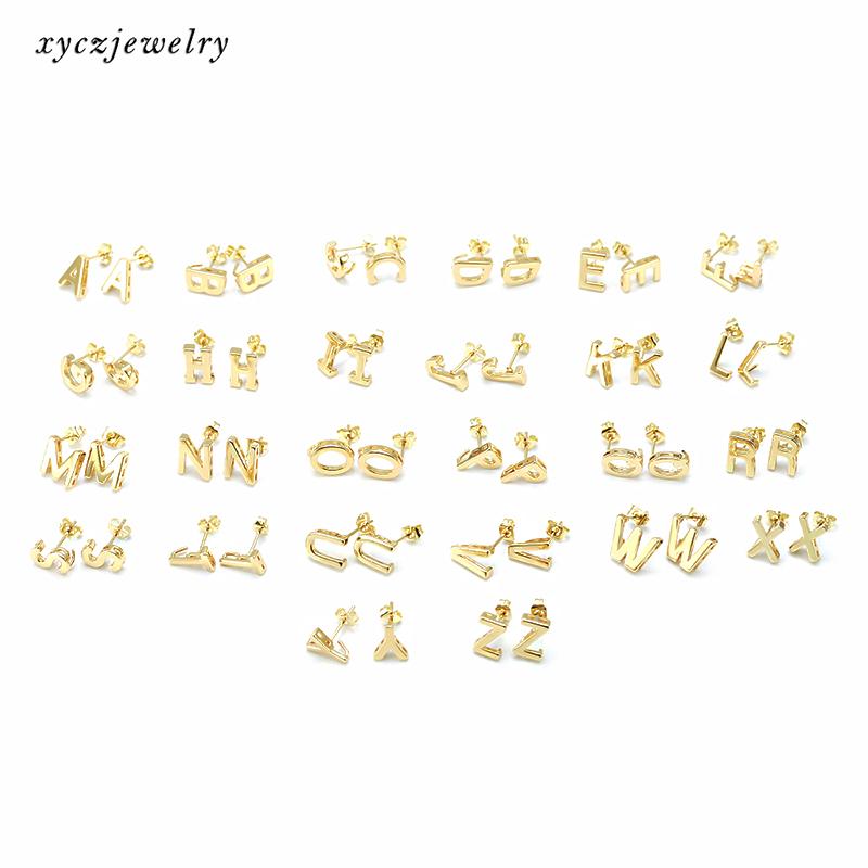 Brinco Iniciais A a Z liso XYEJ100464 VENDIDO SEPARADAMENTE