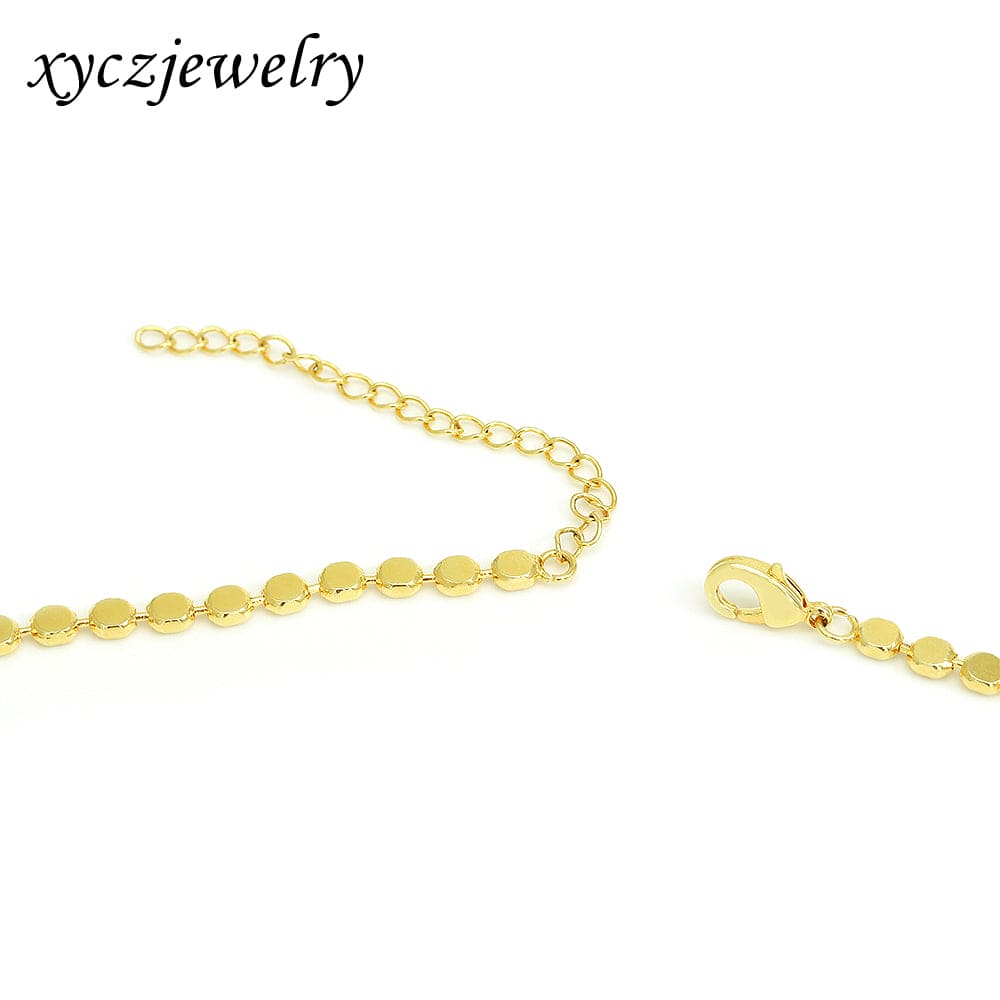 Colar Coração Cadeado XYN101041