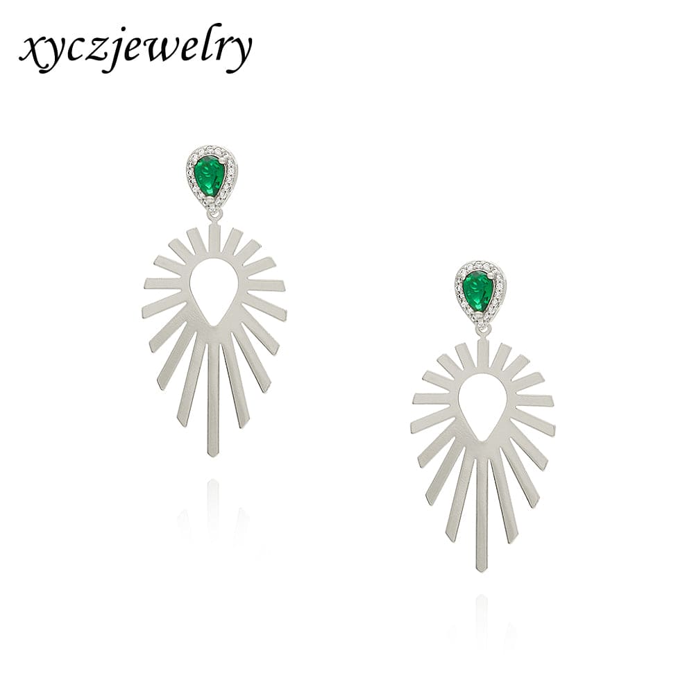 Brinco Gota e Folha XYE104388 earring