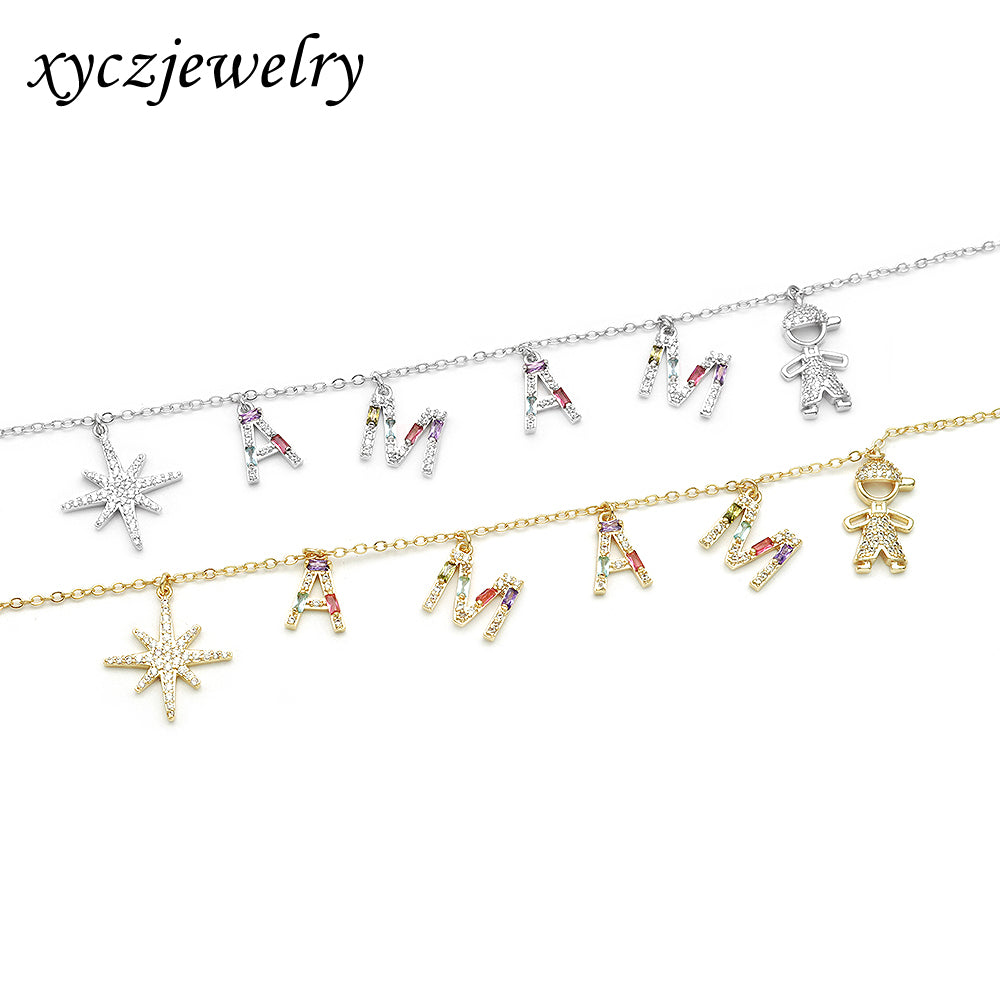 DESC-Colar Estrela Filho Mama XYN101017