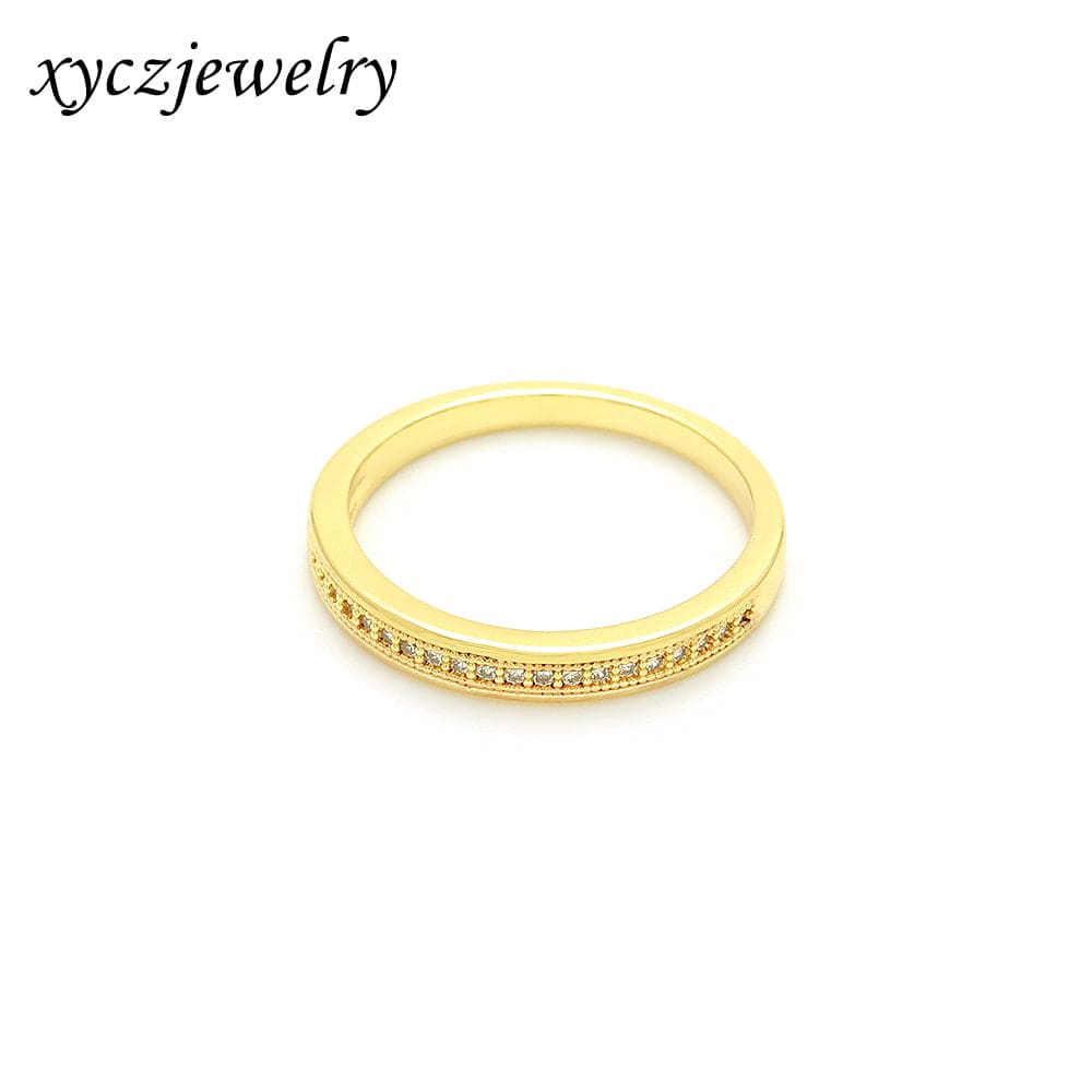 Anel Meia Aliança XYR102247-2 戒指 ring