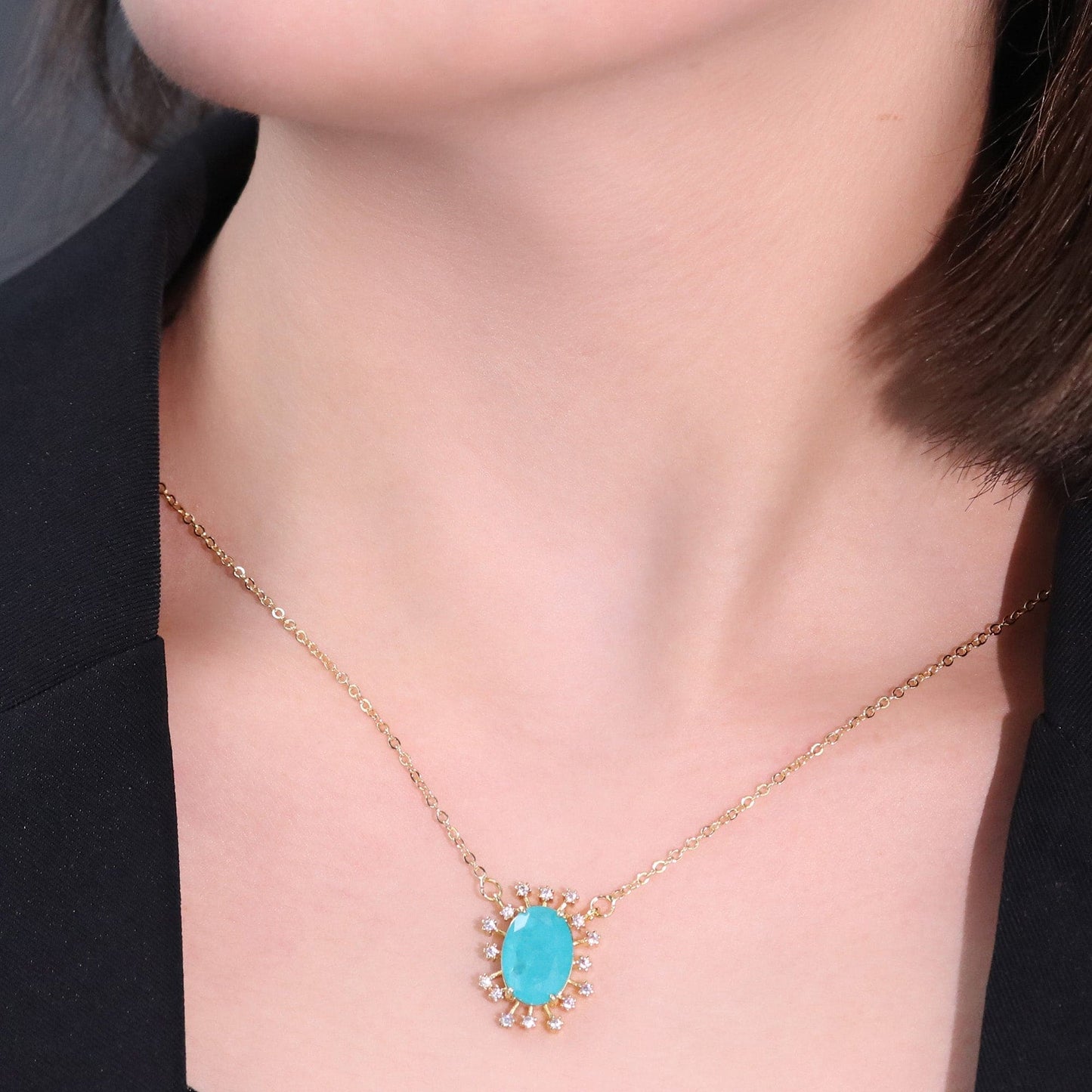 Colar Espelndor Fusion Oval XYS101188