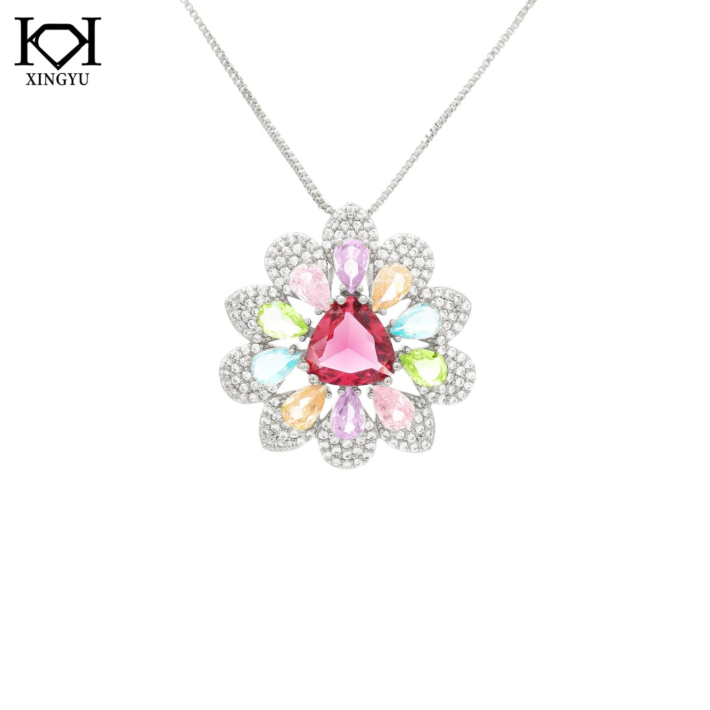 Colar Flor Magnifica XYP101886 necklace