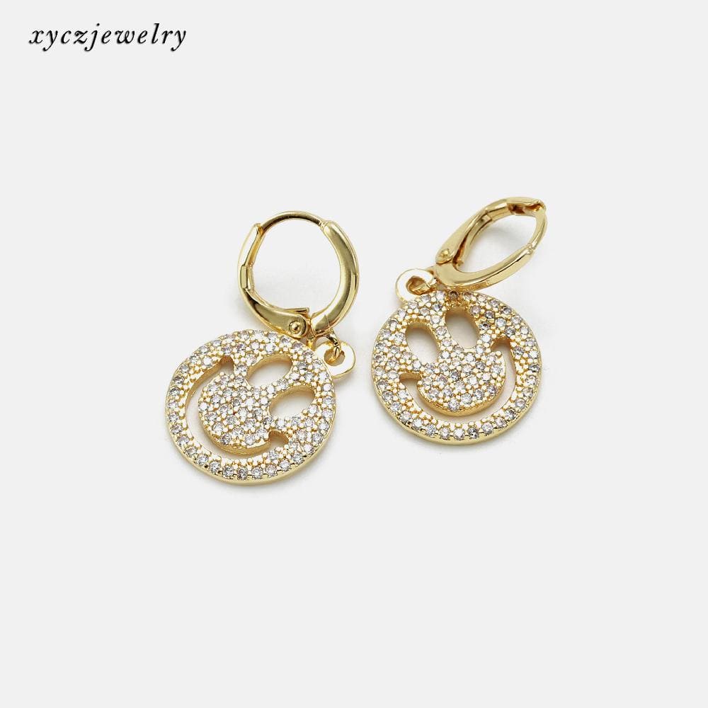 Brinco Argolinha Sorriso Vazado XYE103622