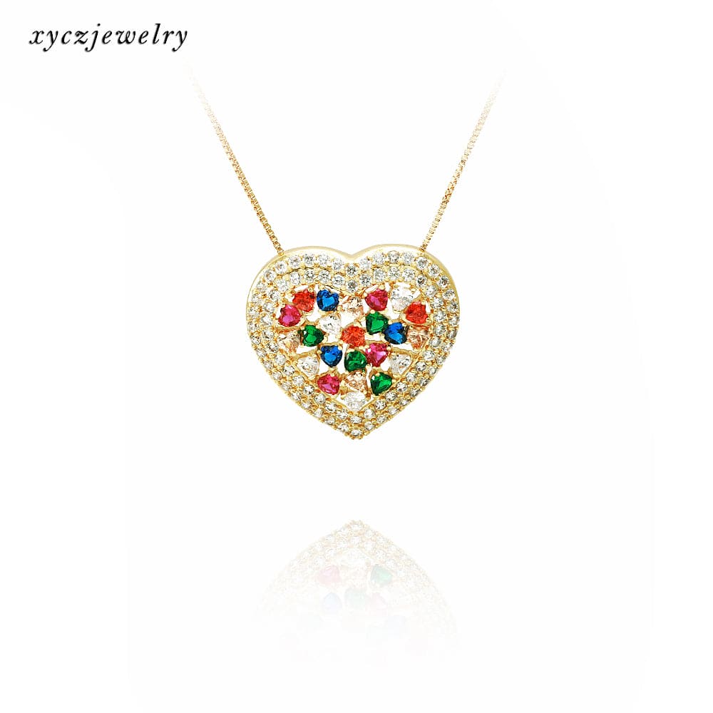 Colar Coração Feliz XYS101048 VENDIDO SEPARADAMENTE