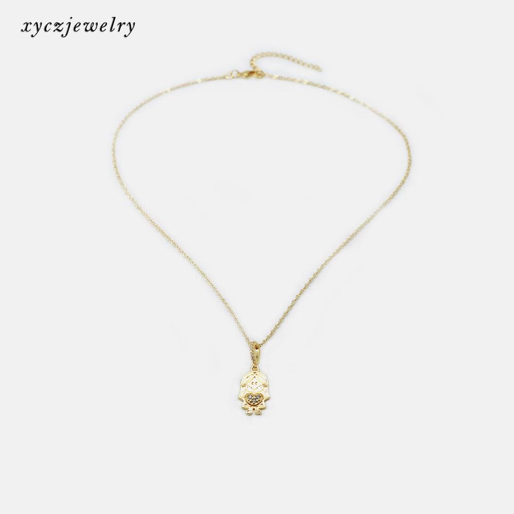 Colar corrente + pingente menino/ menina XYP101778 VENDIDO SEPARADAMENTE