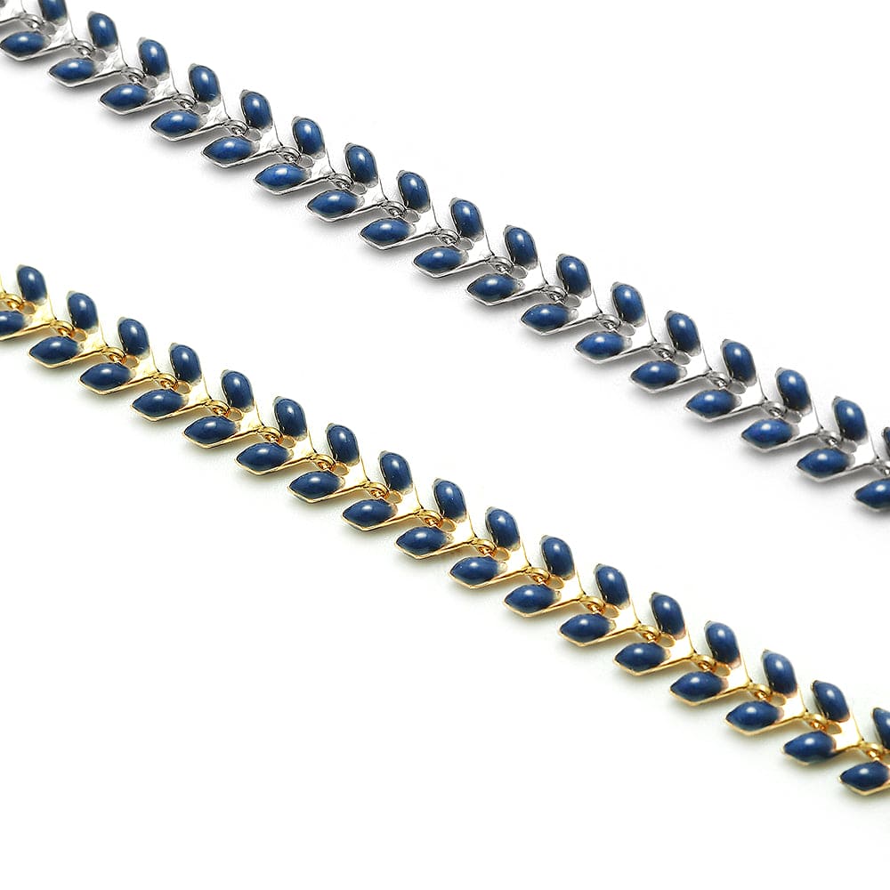 Chocker Folhas Esmaltada XYN101046