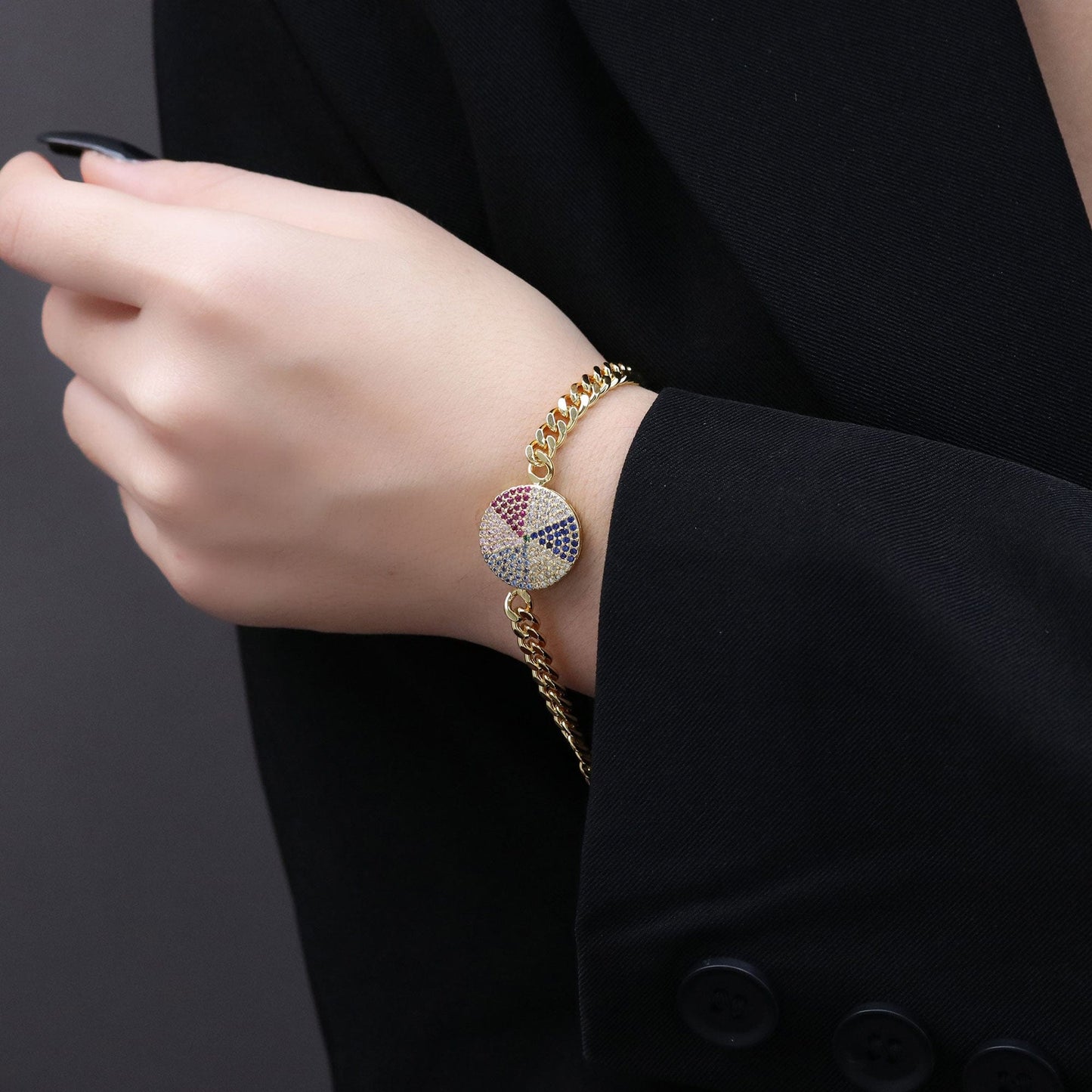 DESC-Pulseira Mandala Colors XYH100948 bracelet