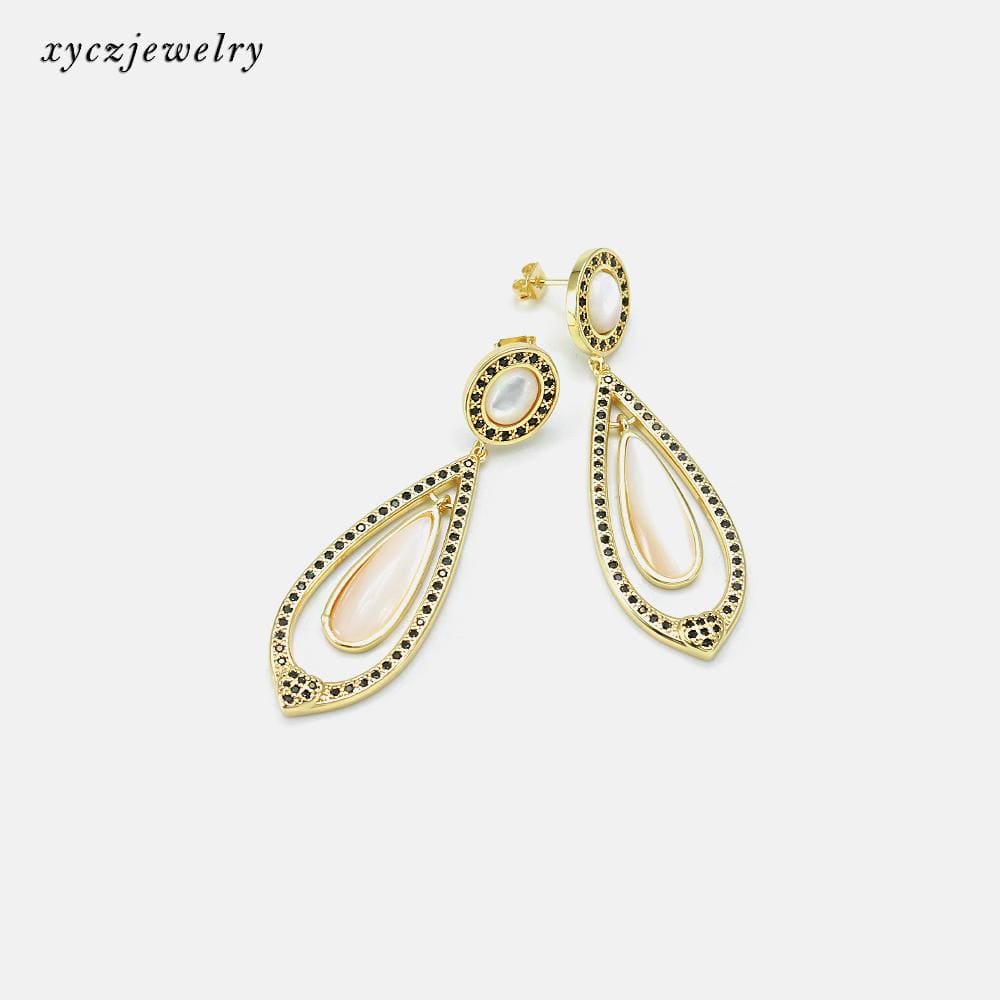 Brinco Gota Madrepérola XYS100764