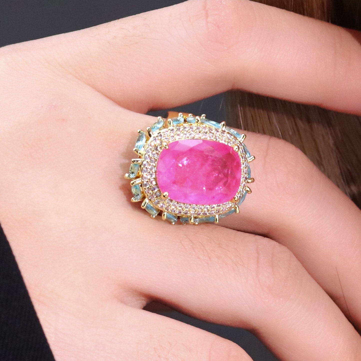 Anel Fusion Oval Desejo XYS101184