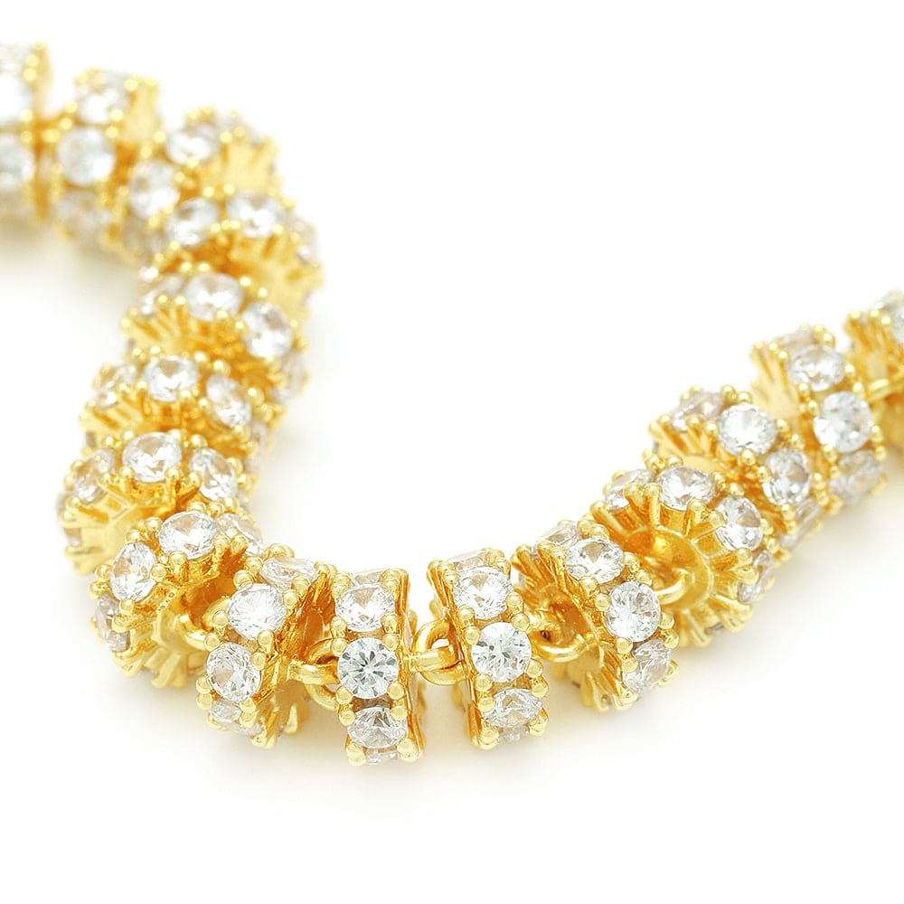 Colar Riviera Rondele 40cm A0043