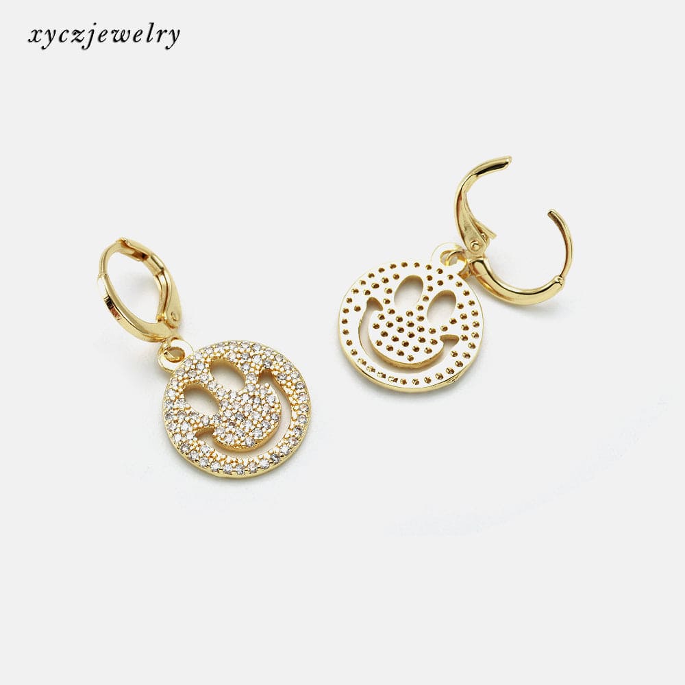 Brinco Argolinha Sorriso Vazado XYE103622