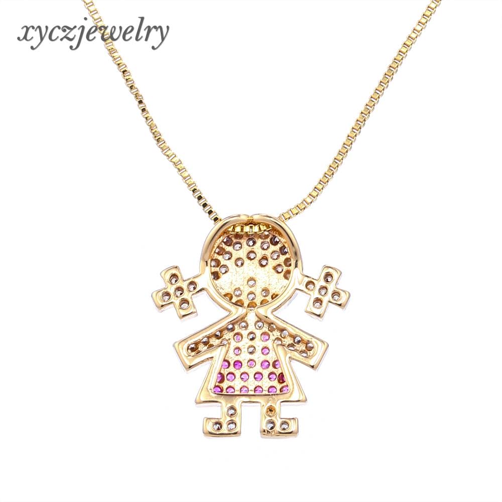 Colar Menina cravejado XYP101296