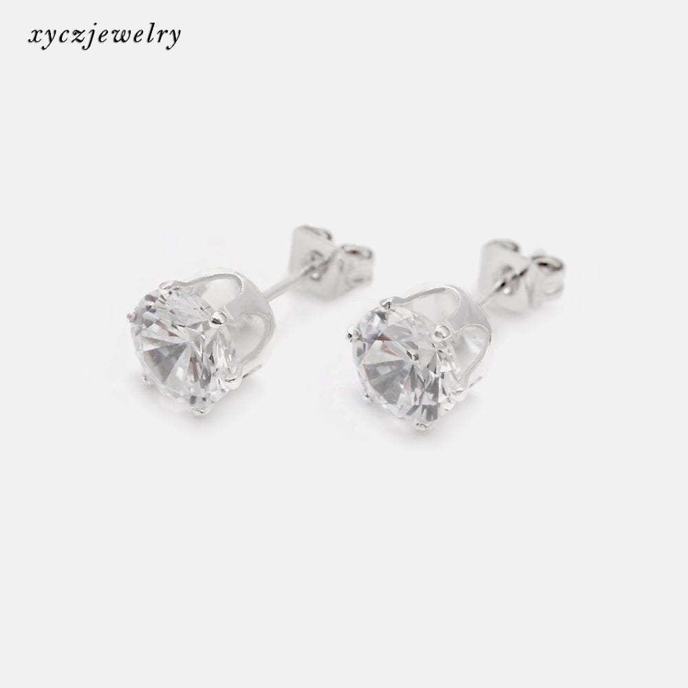 Brinco ponto de luz solitario XYE101309 earring 机压款式