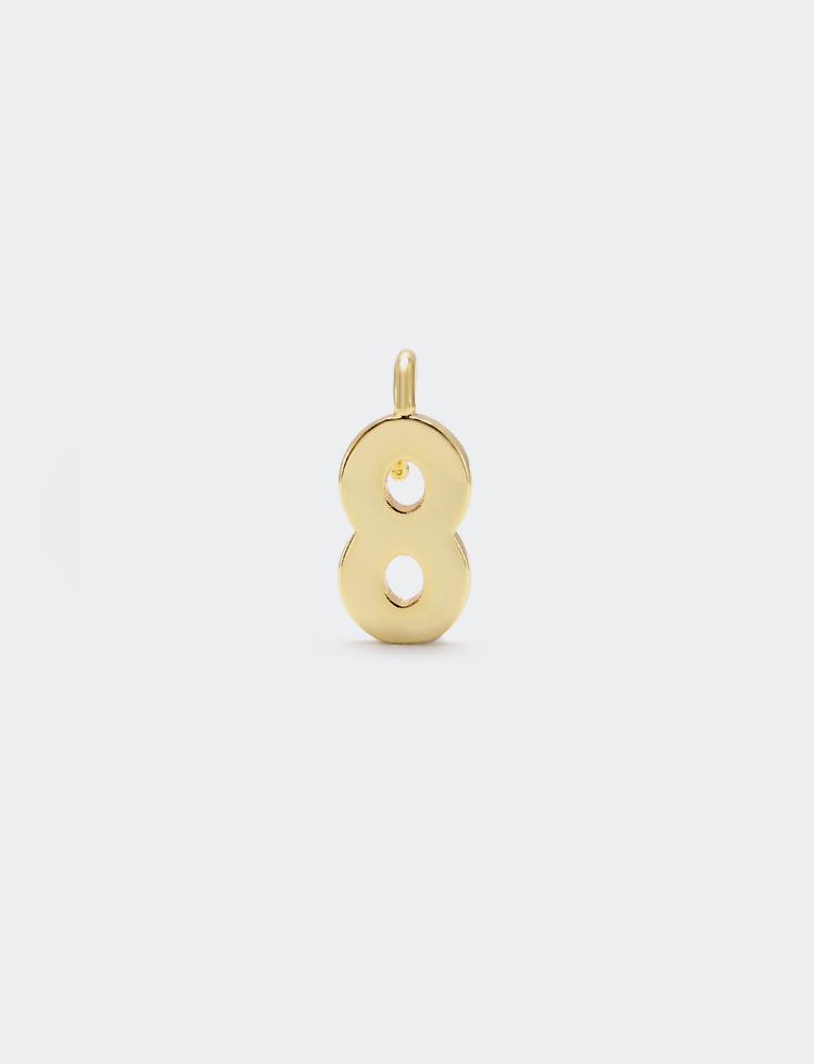 Acessorio/ Pingente Numeros DIY Pingente números 0 a 9 XYPJ100454 VENDIDO SEPARADAMENTE