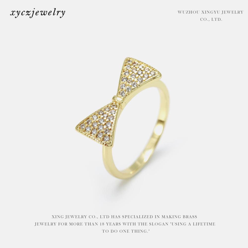 Anel laço fino no atacado