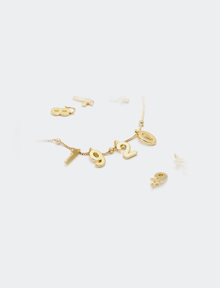 Acessorio/ Pingente Numeros DIY Pingente números 0 a 9 XYPJ100454 VENDIDO SEPARADAMENTE