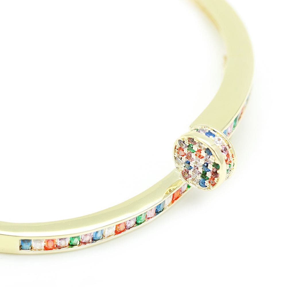 Bracelete prego colorido no atacado