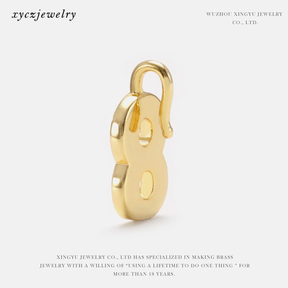 Acessorio/ Pingente Numeros DIY Pingente números 0 a 9 XYPJ100454 VENDIDO SEPARADAMENTE