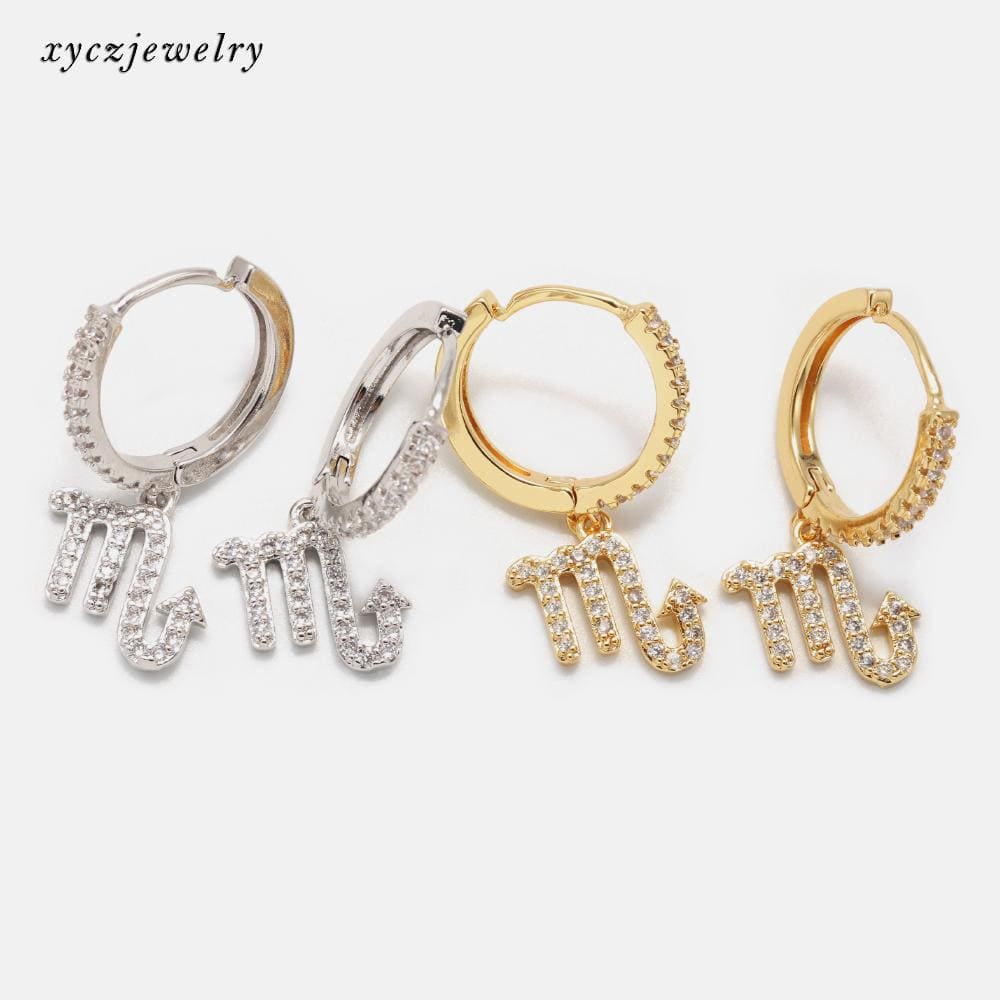 Brinco Argolinha Zodíaco XYE103447